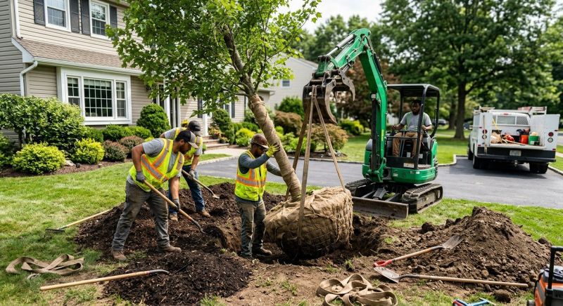 Pine Tree Planting in Ventura County, CA